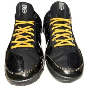 👟🏀 NIKE Air Elite Pre-Game Trainers |‎ Black White | Unisex - M 10, W 11.5/12